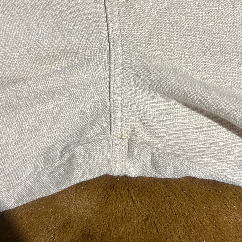 Pilcro Adi Mid Rise Flare Linen Edition: Beige - Picture 9 of 9